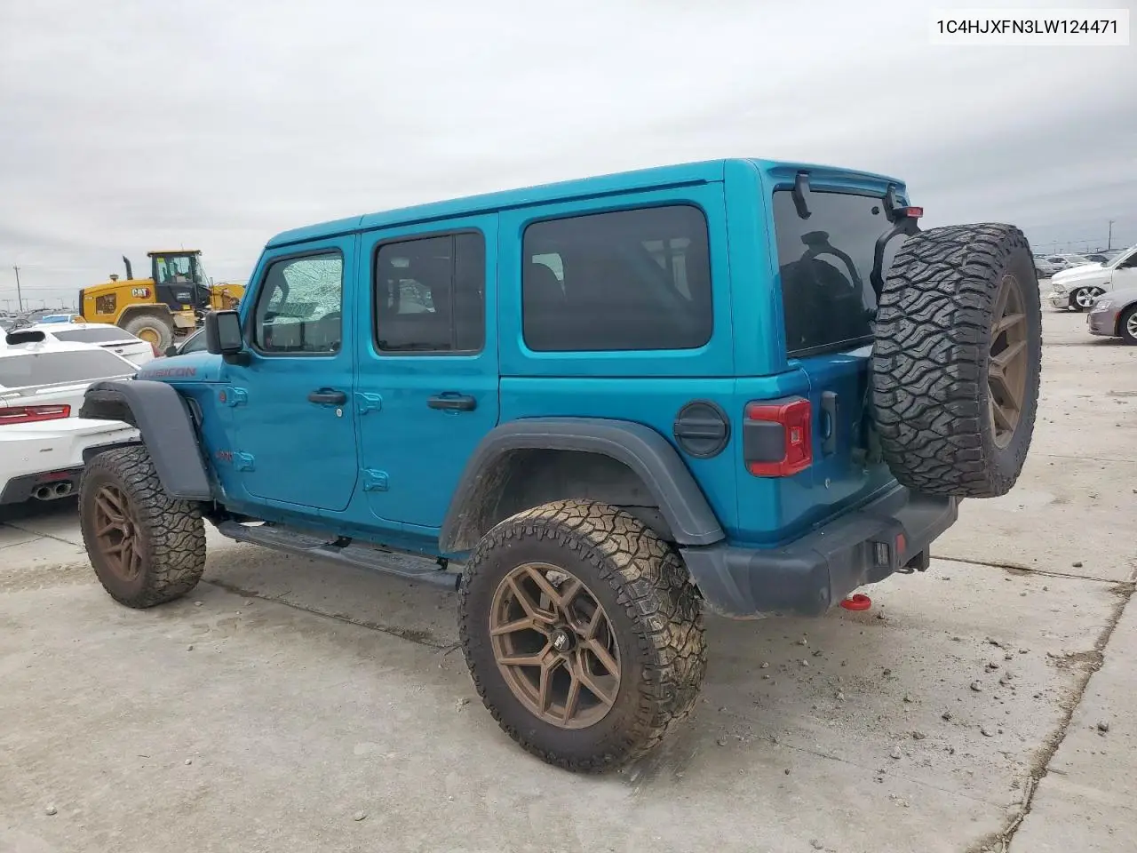 2020 Jeep Wrangler Unlimited Rubicon VIN: 1C4HJXFN3LW124471 Lot: 51816875