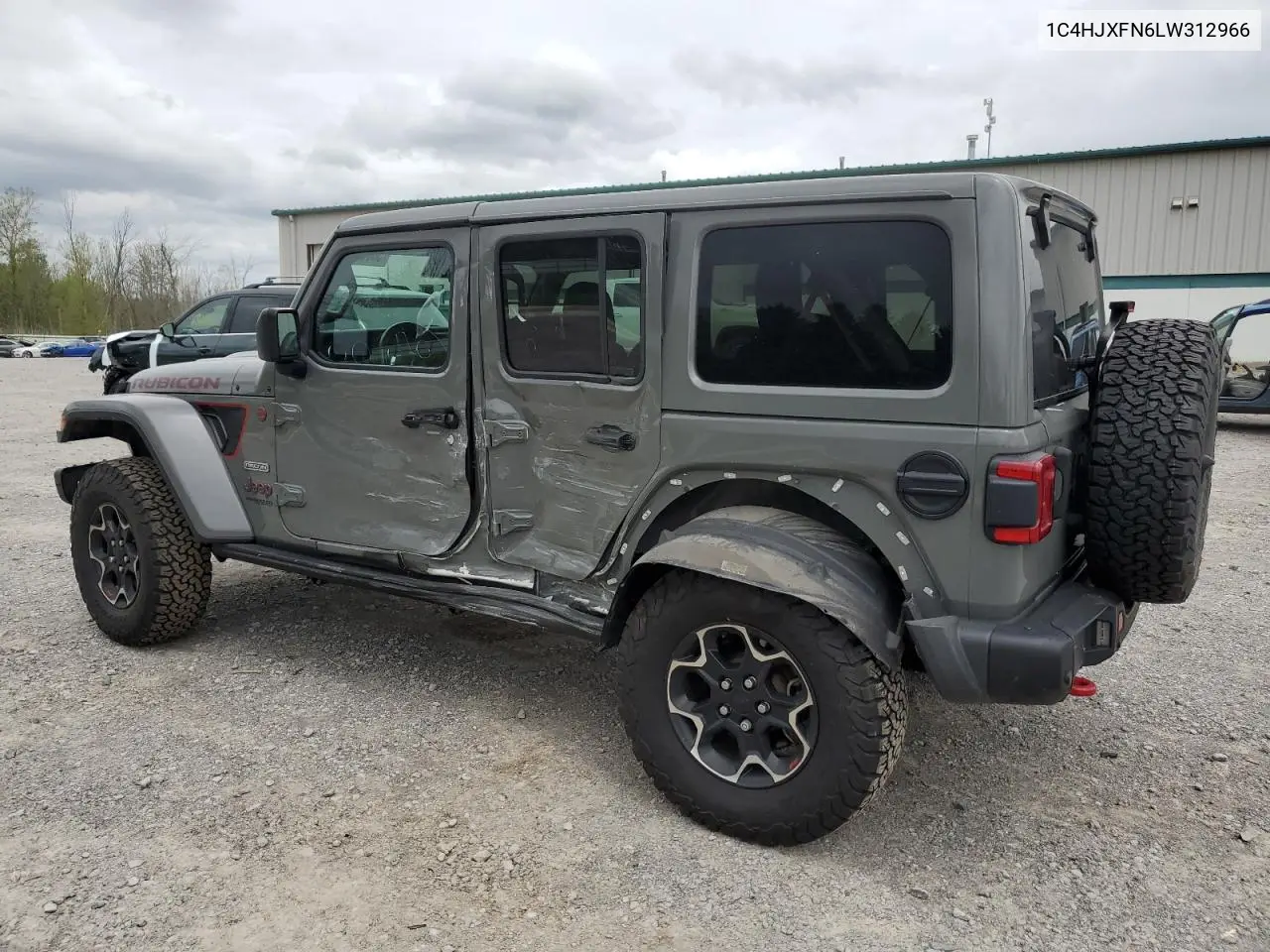 2020 Jeep Wrangler Unlimited Rubicon VIN: 1C4HJXFN6LW312966 Lot: 56832145