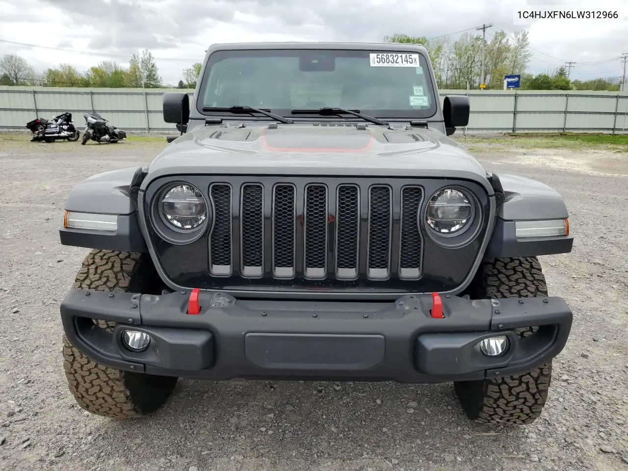 2020 Jeep Wrangler Unlimited Rubicon VIN: 1C4HJXFN6LW312966 Lot: 56832145