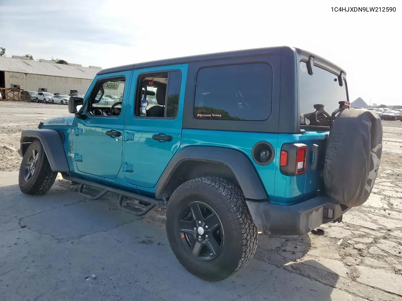 2020 Jeep Wrangler Unlimited Sport VIN: 1C4HJXDN9LW212590 Lot: 56854165