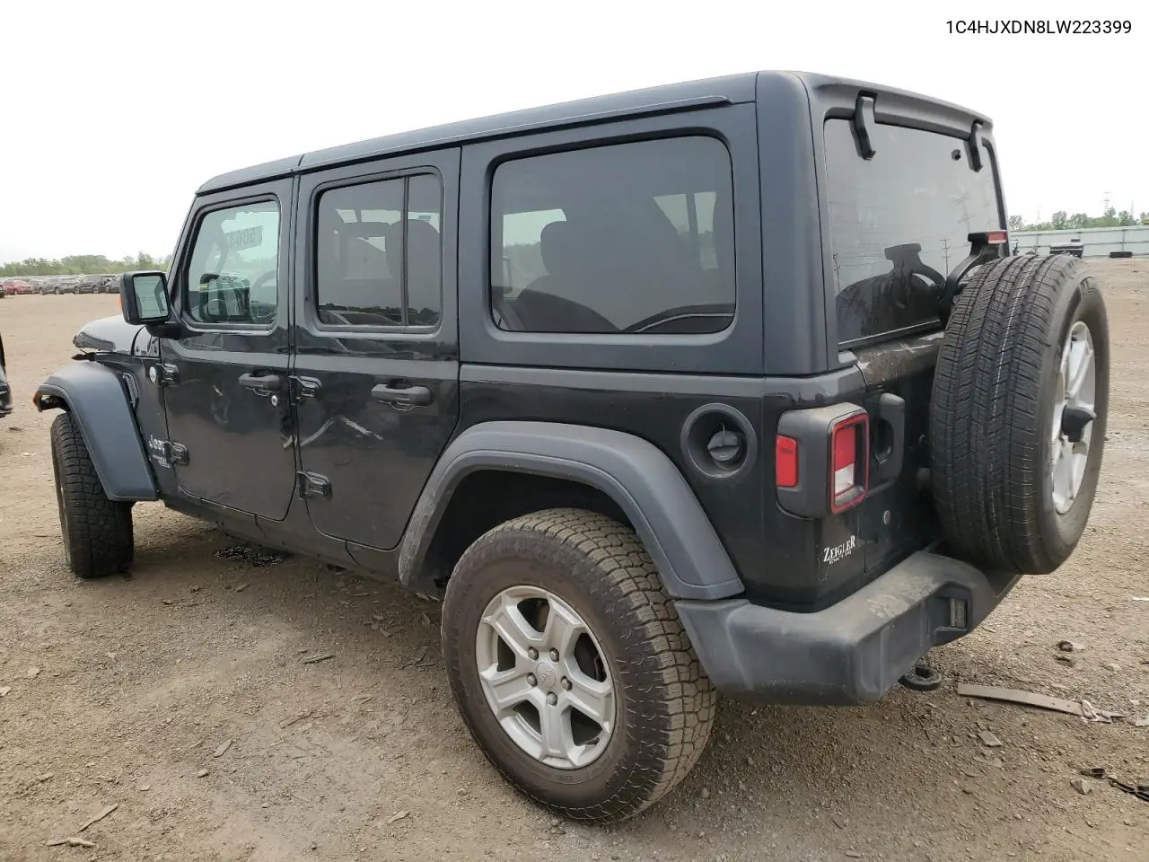 2020 Jeep Wrangler Unlimited Sport VIN: 1C4HJXDN8LW223399 Lot: 58637215