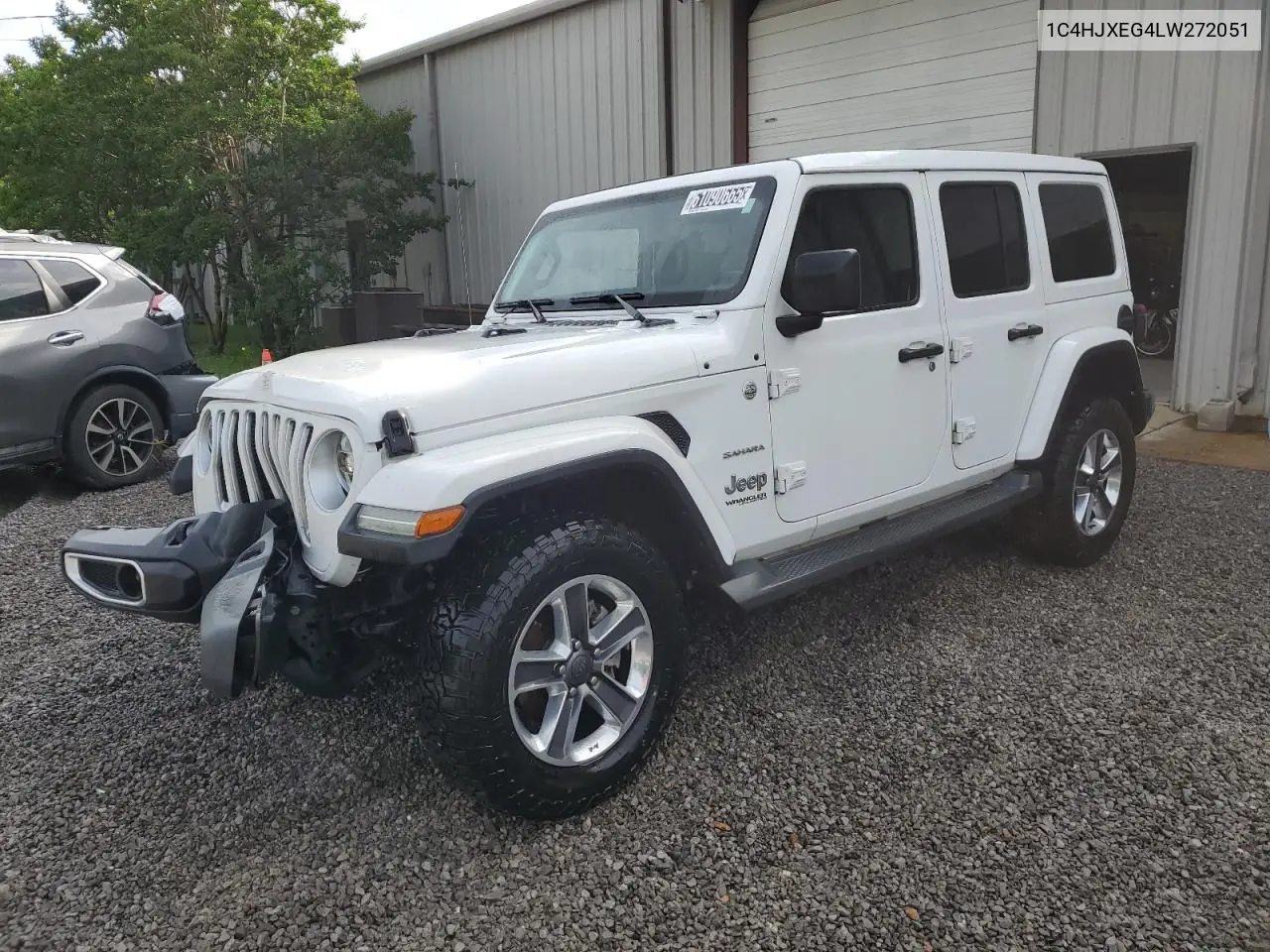 2020 Jeep Wrangler Unlimited Sahara VIN: 1C4HJXEG4LW272051 Lot: 61090665