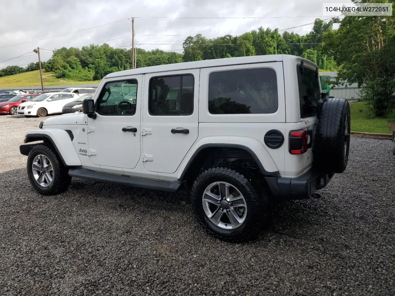 2020 Jeep Wrangler Unlimited Sahara VIN: 1C4HJXEG4LW272051 Lot: 61090665