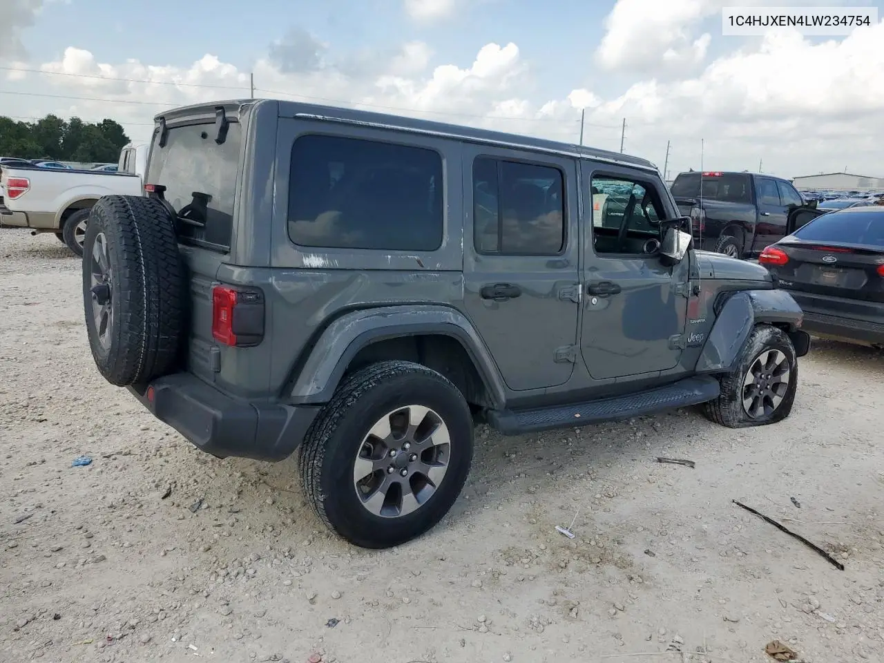 2020 Jeep Wrangler Unlimited Sahara VIN: 1C4HJXEN4LW234754 Lot: 61486715