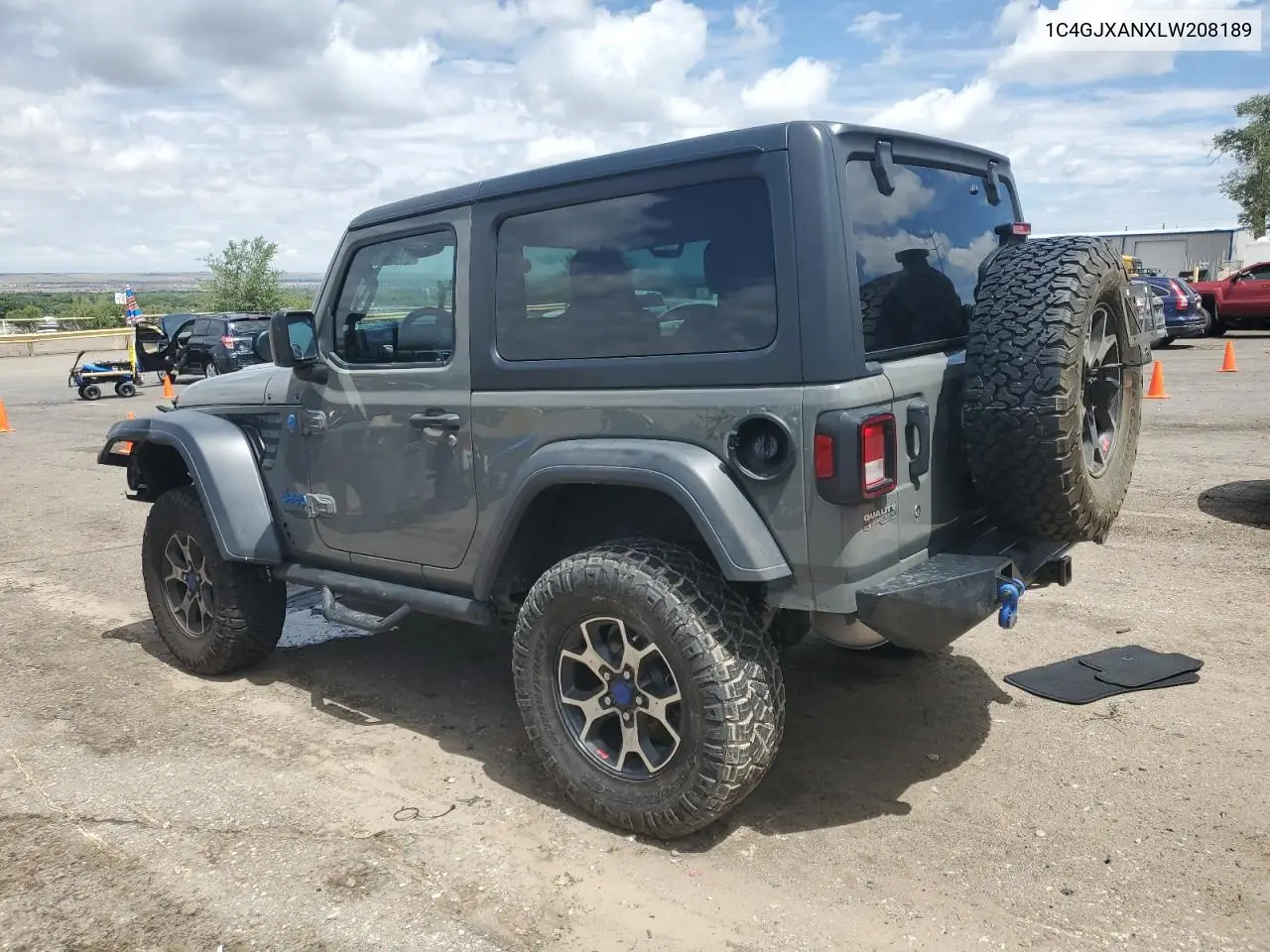 2020 Jeep Wrangler Sport VIN: 1C4GJXANXLW208189 Lot: 61553175