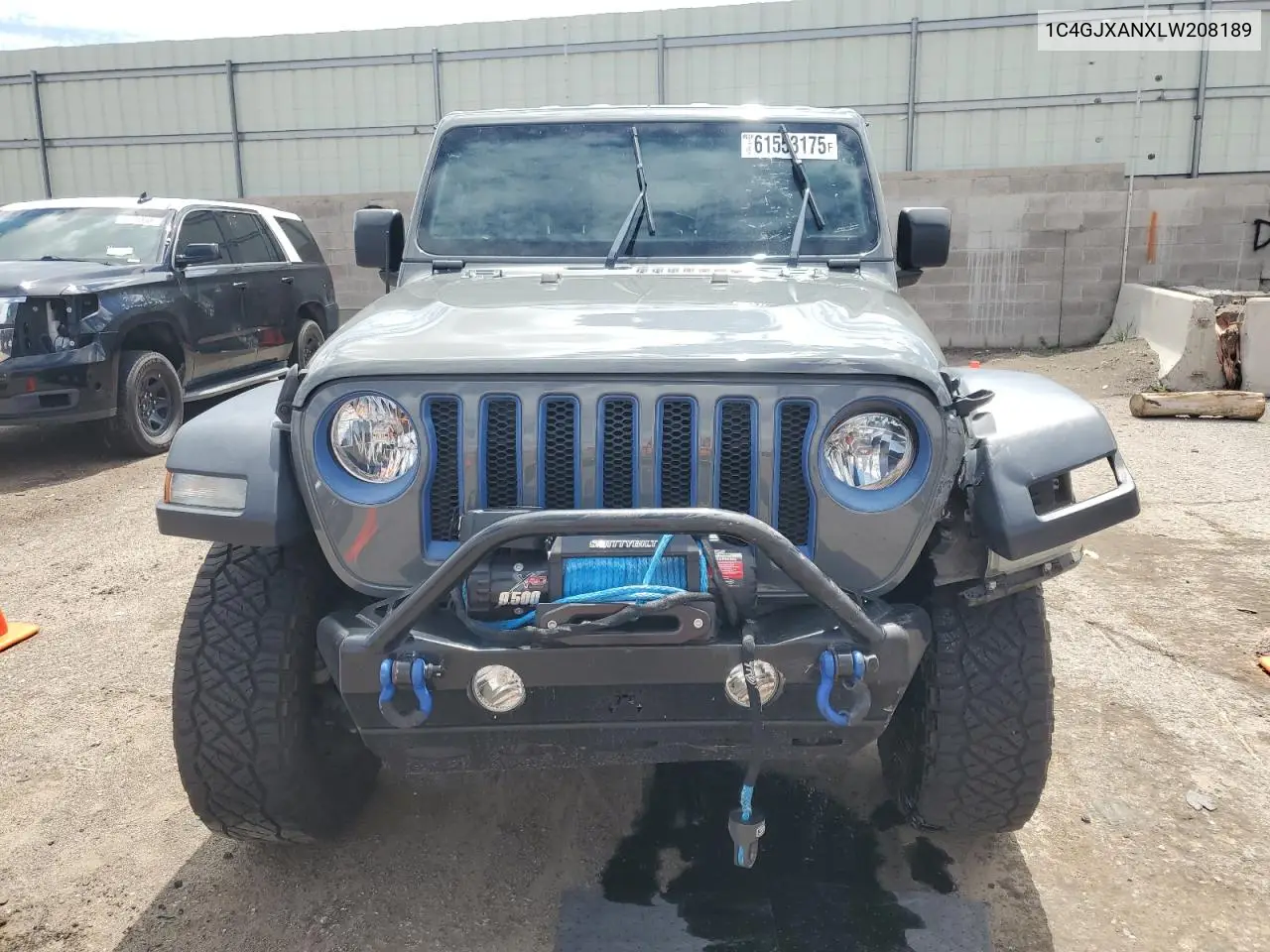 2020 Jeep Wrangler Sport VIN: 1C4GJXANXLW208189 Lot: 61553175