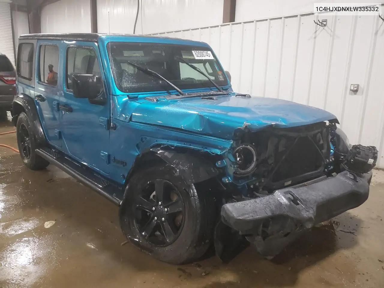 2020 Jeep Wrangler Unlimited Sport VIN: 1C4HJXDNXLW335332 Lot: 62008745