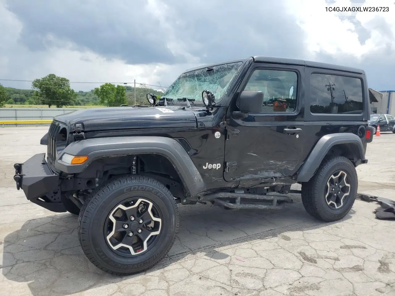 2020 Jeep Wrangler Sport VIN: 1C4GJXAGXLW236723 Lot: 62336395
