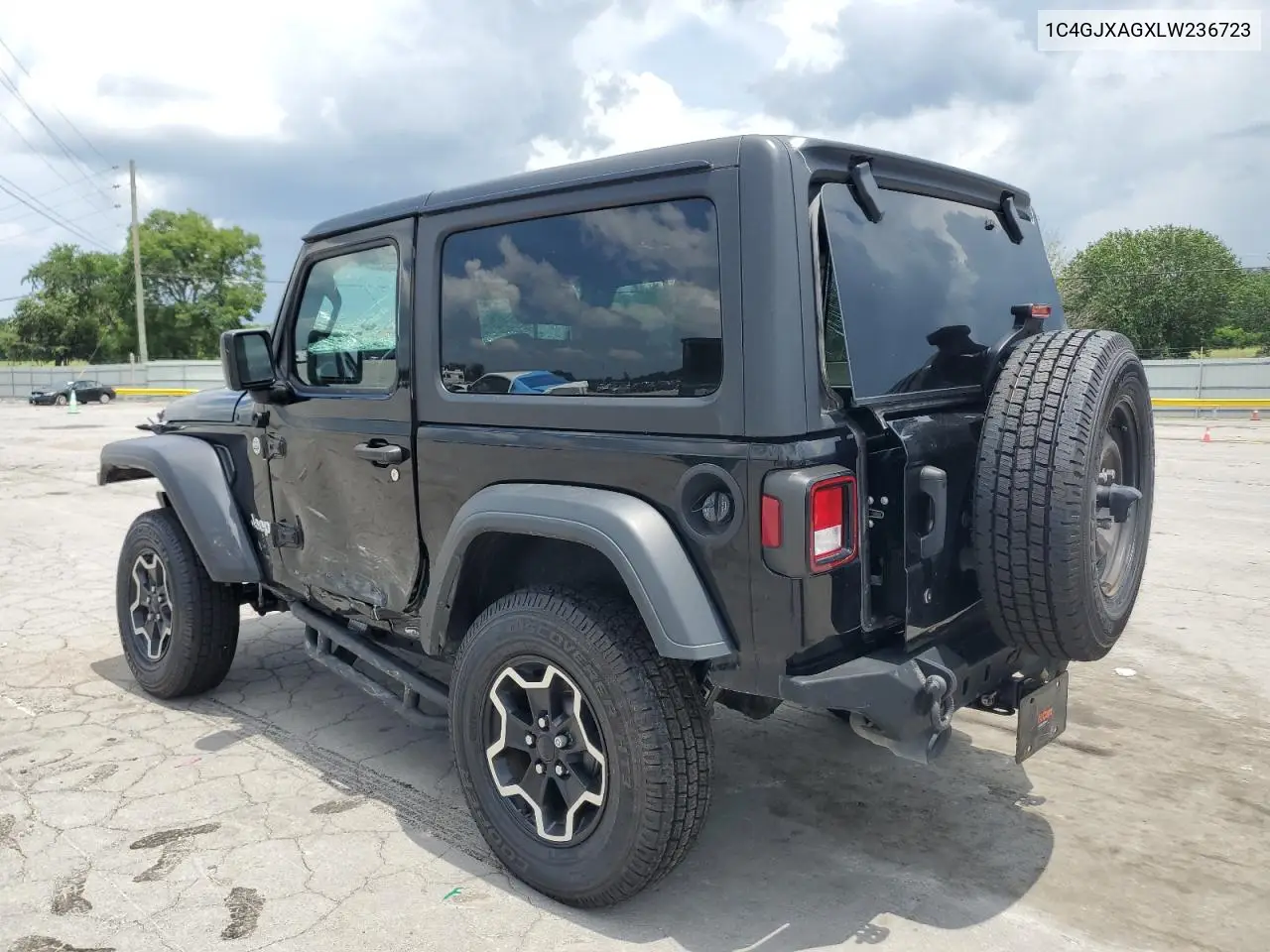 2020 Jeep Wrangler Sport VIN: 1C4GJXAGXLW236723 Lot: 62336395