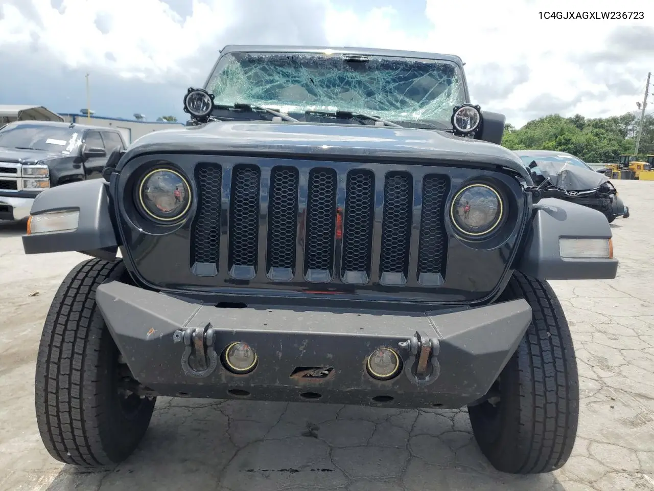 2020 Jeep Wrangler Sport VIN: 1C4GJXAGXLW236723 Lot: 62336395