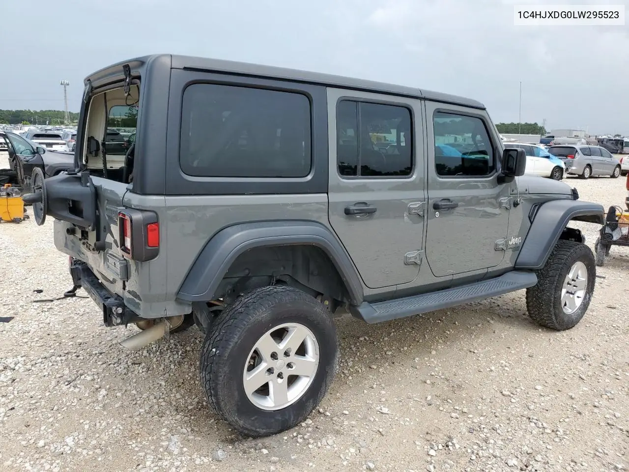 2020 Jeep Wrangler Unlimited Sport VIN: 1C4HJXDG0LW295523 Lot: 62545265