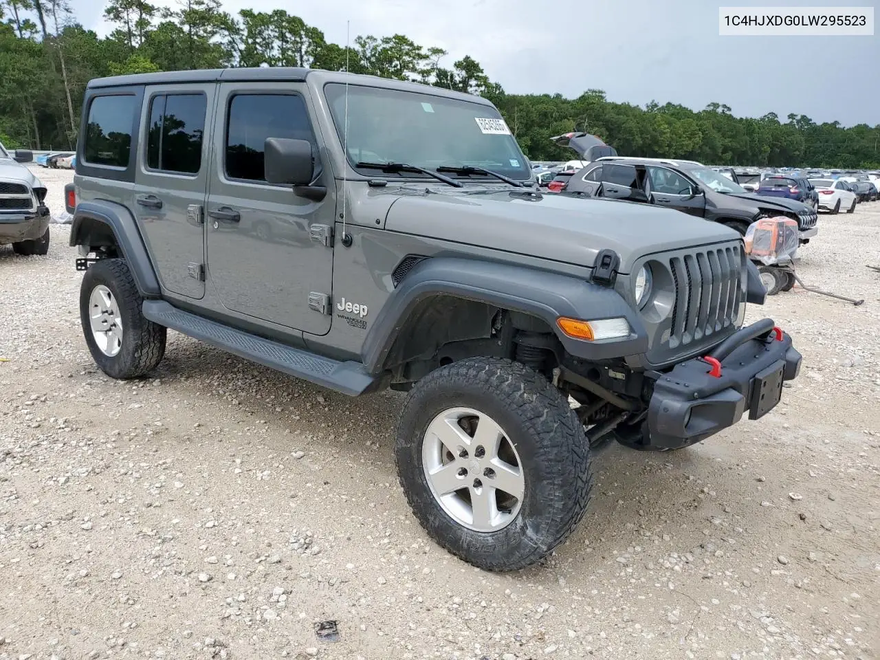 2020 Jeep Wrangler Unlimited Sport VIN: 1C4HJXDG0LW295523 Lot: 62545265