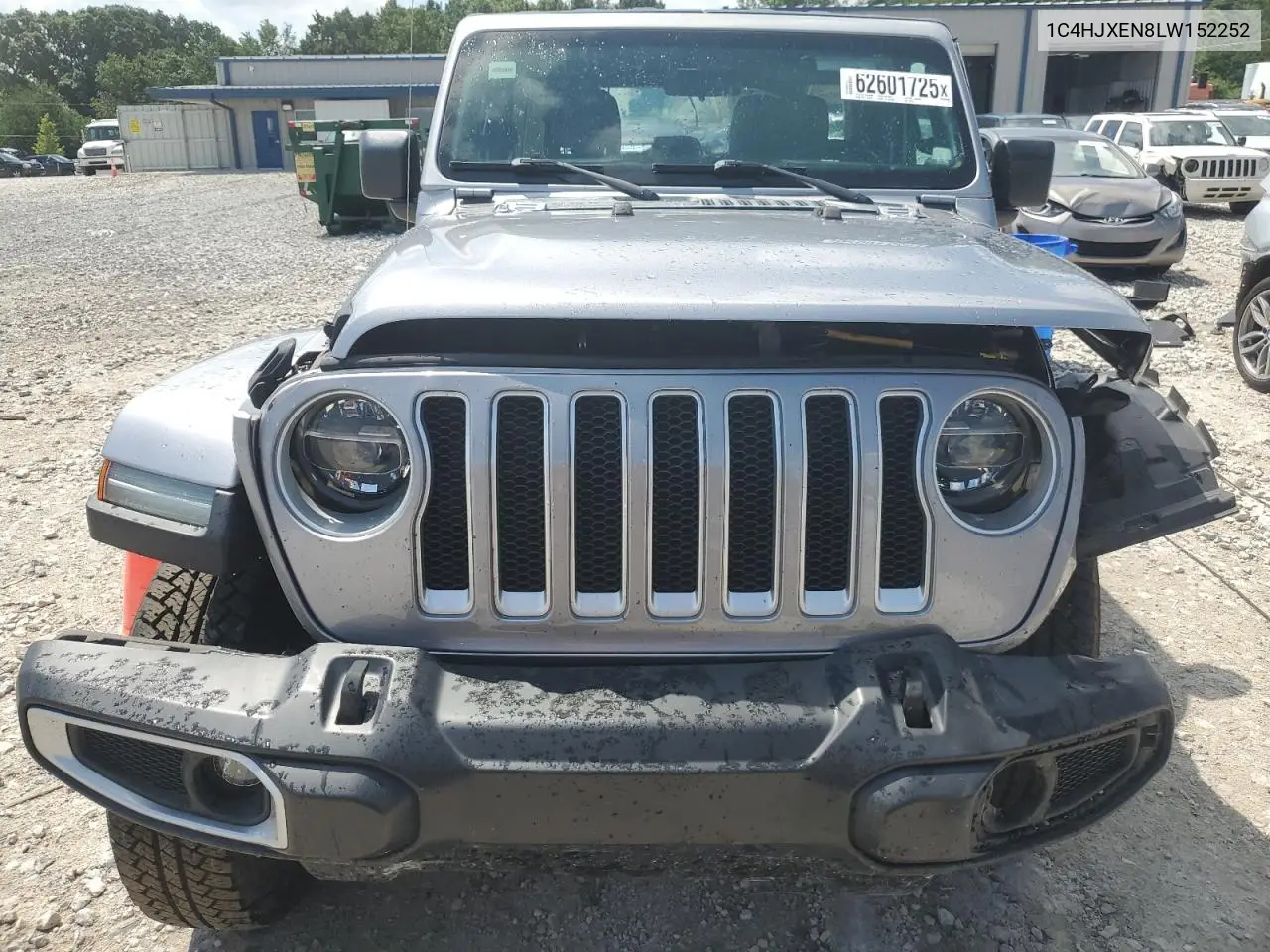 2020 Jeep Wrangler Unlimited Sahara VIN: 1C4HJXEN8LW152252 Lot: 62601725