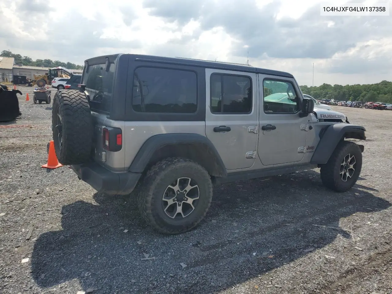 2020 Jeep Wrangler Unlimited Rubicon VIN: 1C4HJXFG4LW137358 Lot: 62891405