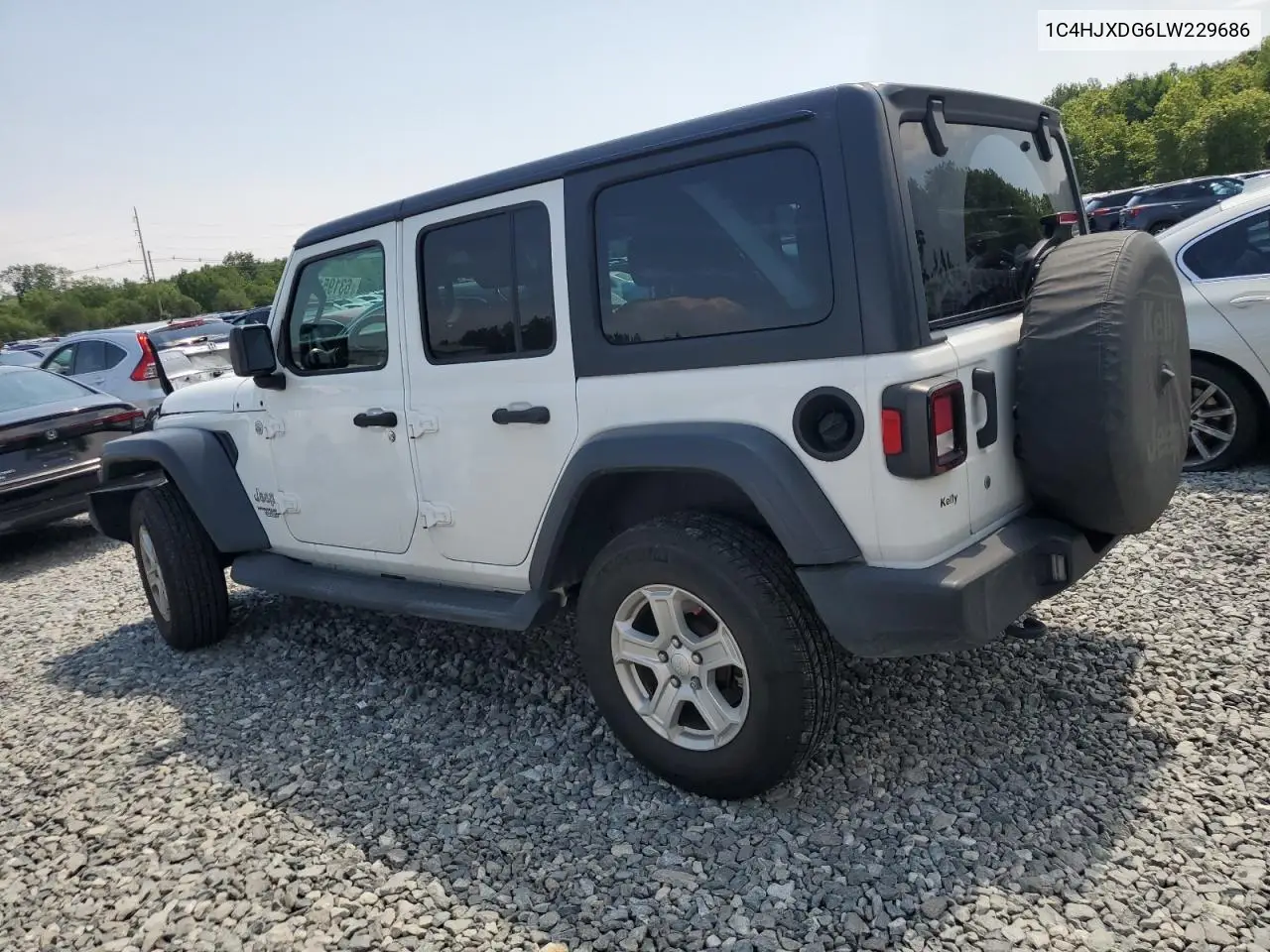 2020 Jeep Wrangler Unlimited Sport VIN: 1C4HJXDG6LW229686 Lot: 63195155