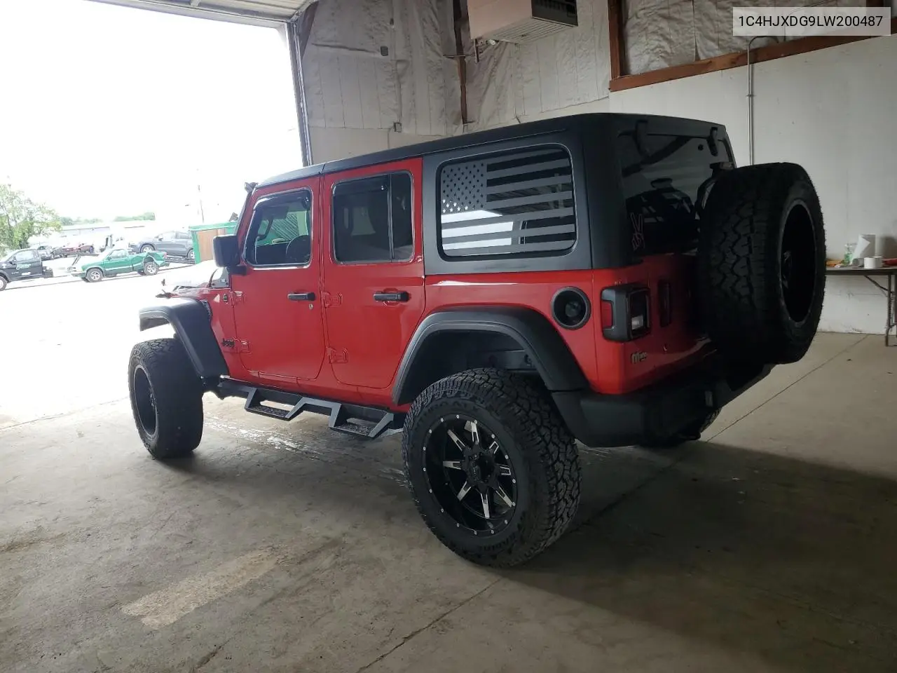 2020 Jeep Wrangler Unlimited Sport VIN: 1C4HJXDG9LW200487 Lot: 63268415