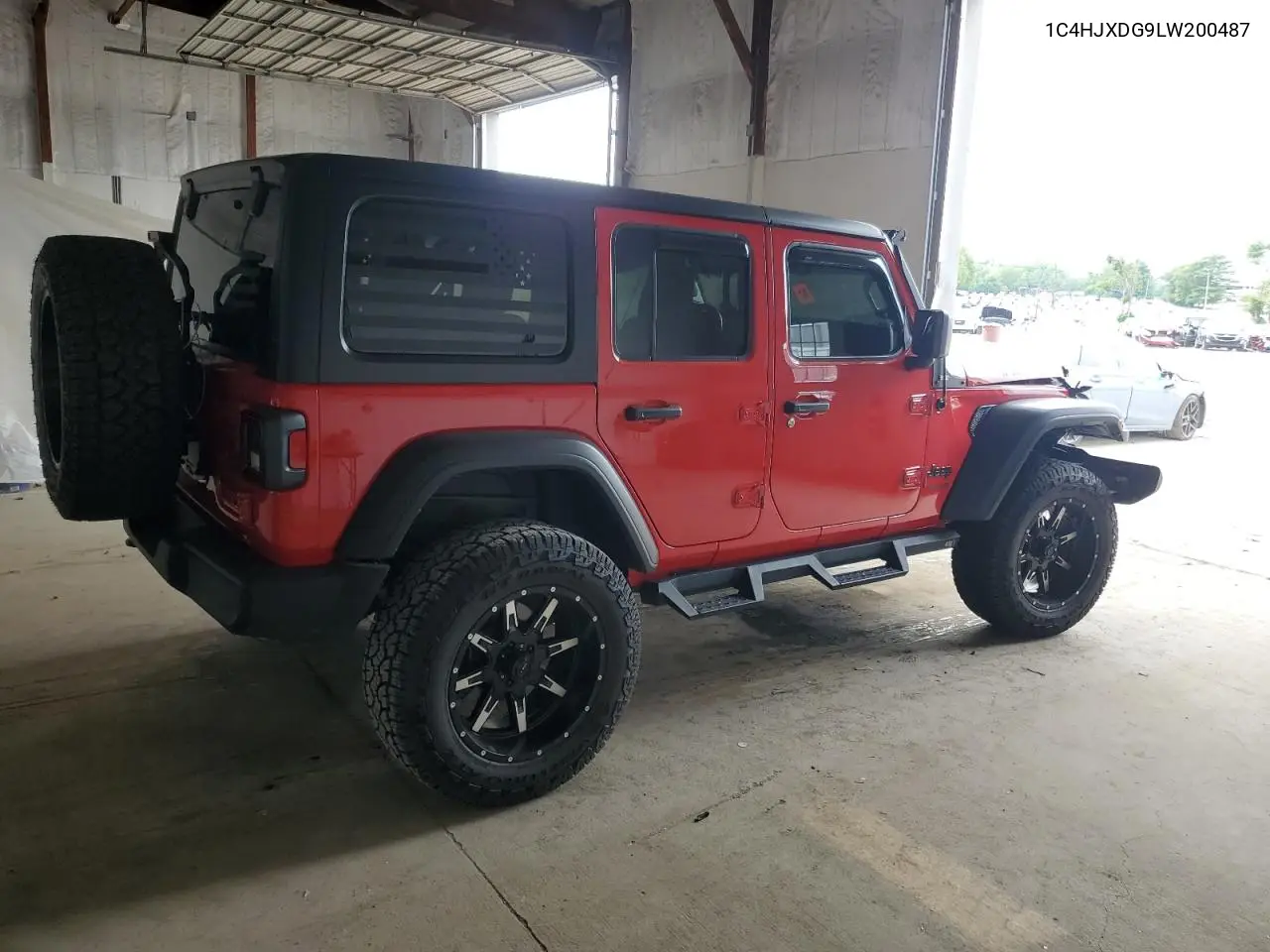 2020 Jeep Wrangler Unlimited Sport VIN: 1C4HJXDG9LW200487 Lot: 63268415