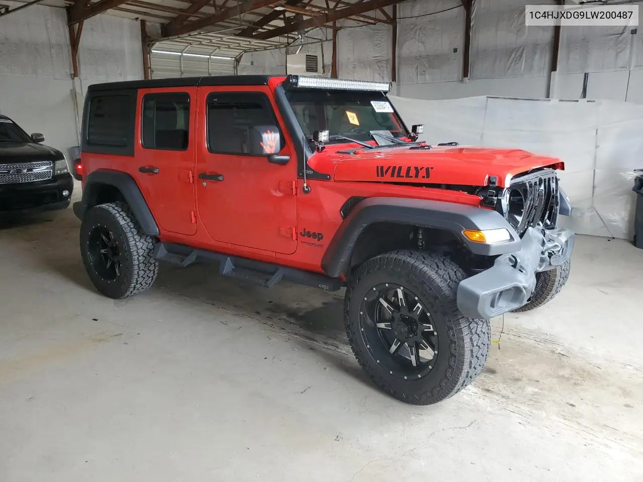 2020 Jeep Wrangler Unlimited Sport VIN: 1C4HJXDG9LW200487 Lot: 63268415