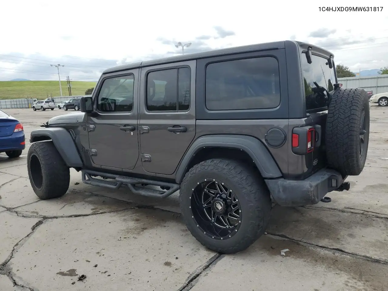 2021 Jeep Wrangler Unlimited Sport VIN: 1C4HJXDG9MW631817 Lot: 56240635