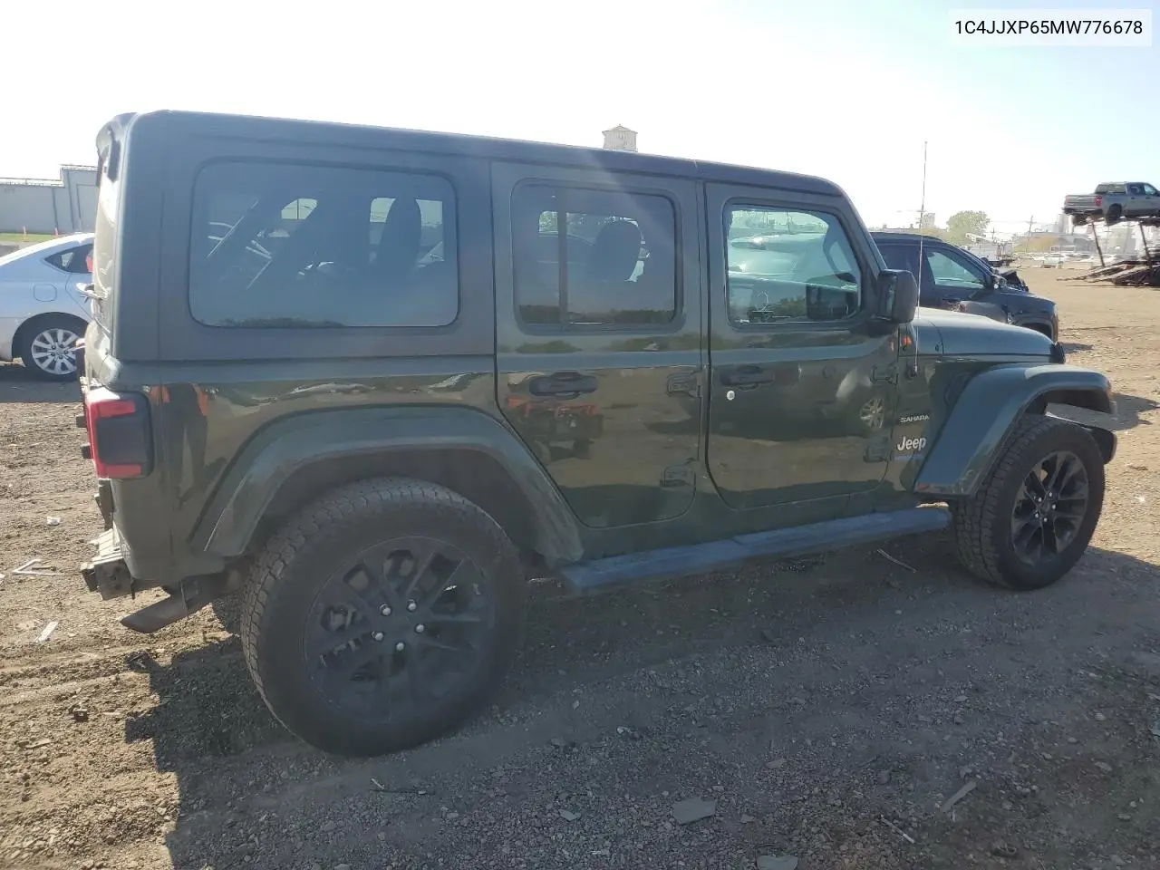 1c4jjxp65mw776678 1C4JJXP65MW776678 2021 Jeep Wrangler Unlimited Sahara 4Xe