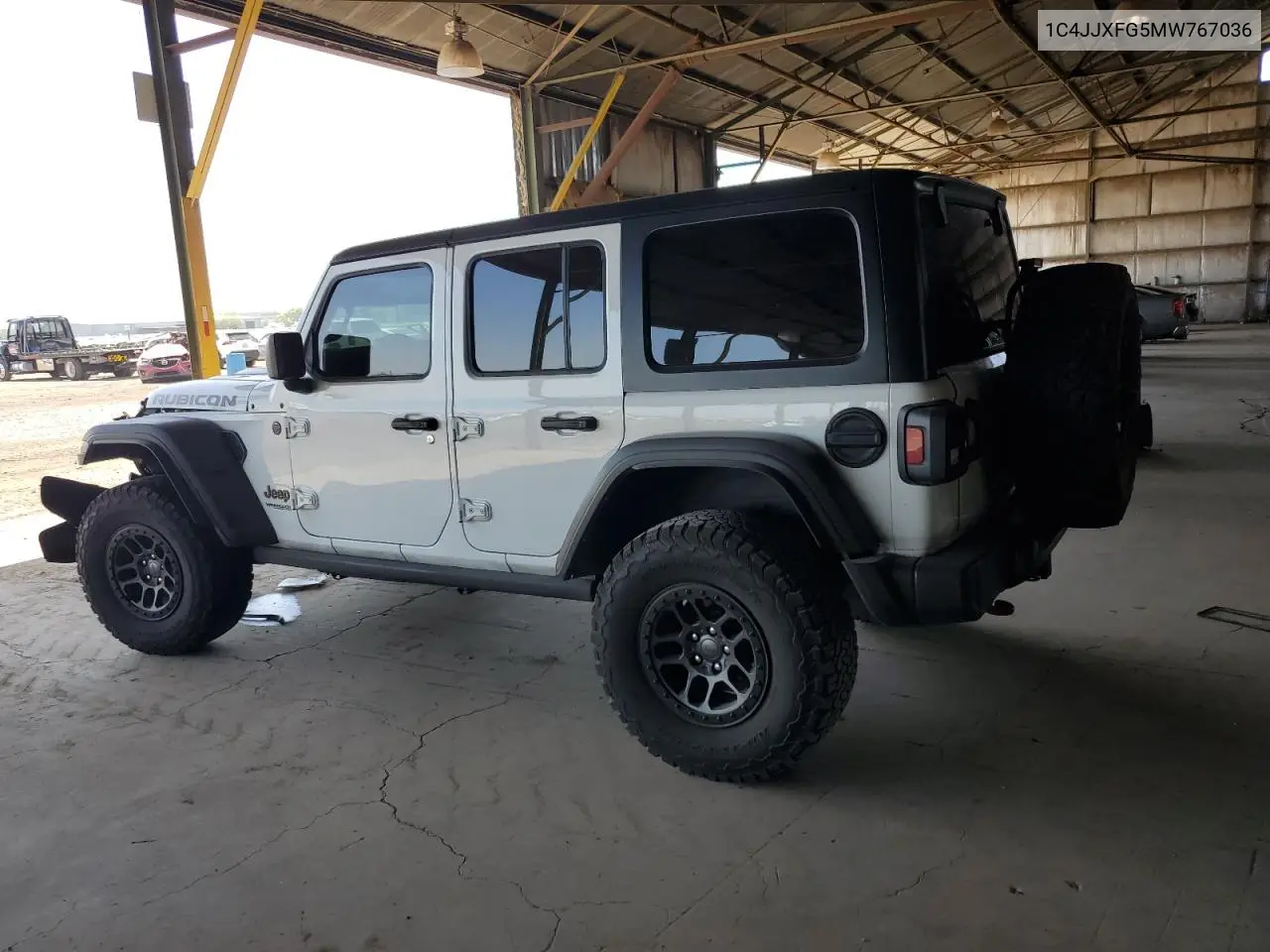 2021 Jeep Wrangler Unlimited Rubicon VIN: 1C4JJXFG5MW767036 Lot: 56918355