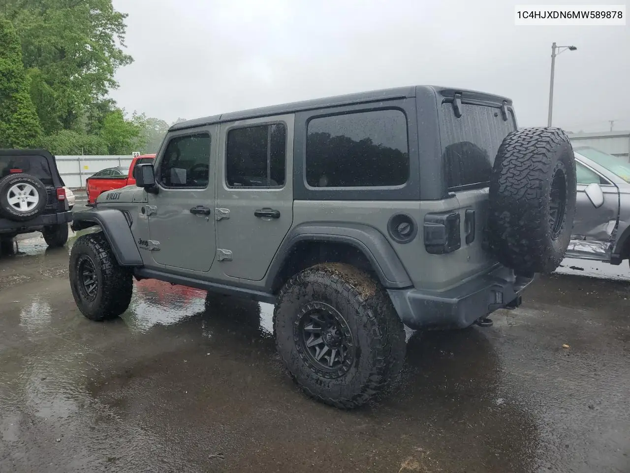 2021 Jeep Wrangler Unlimited Sport VIN: 1C4HJXDN6MW589878 Lot: 57095425
