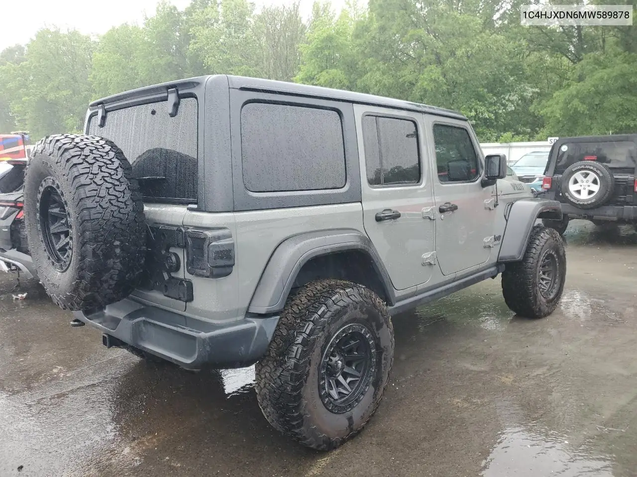 2021 Jeep Wrangler Unlimited Sport VIN: 1C4HJXDN6MW589878 Lot: 57095425