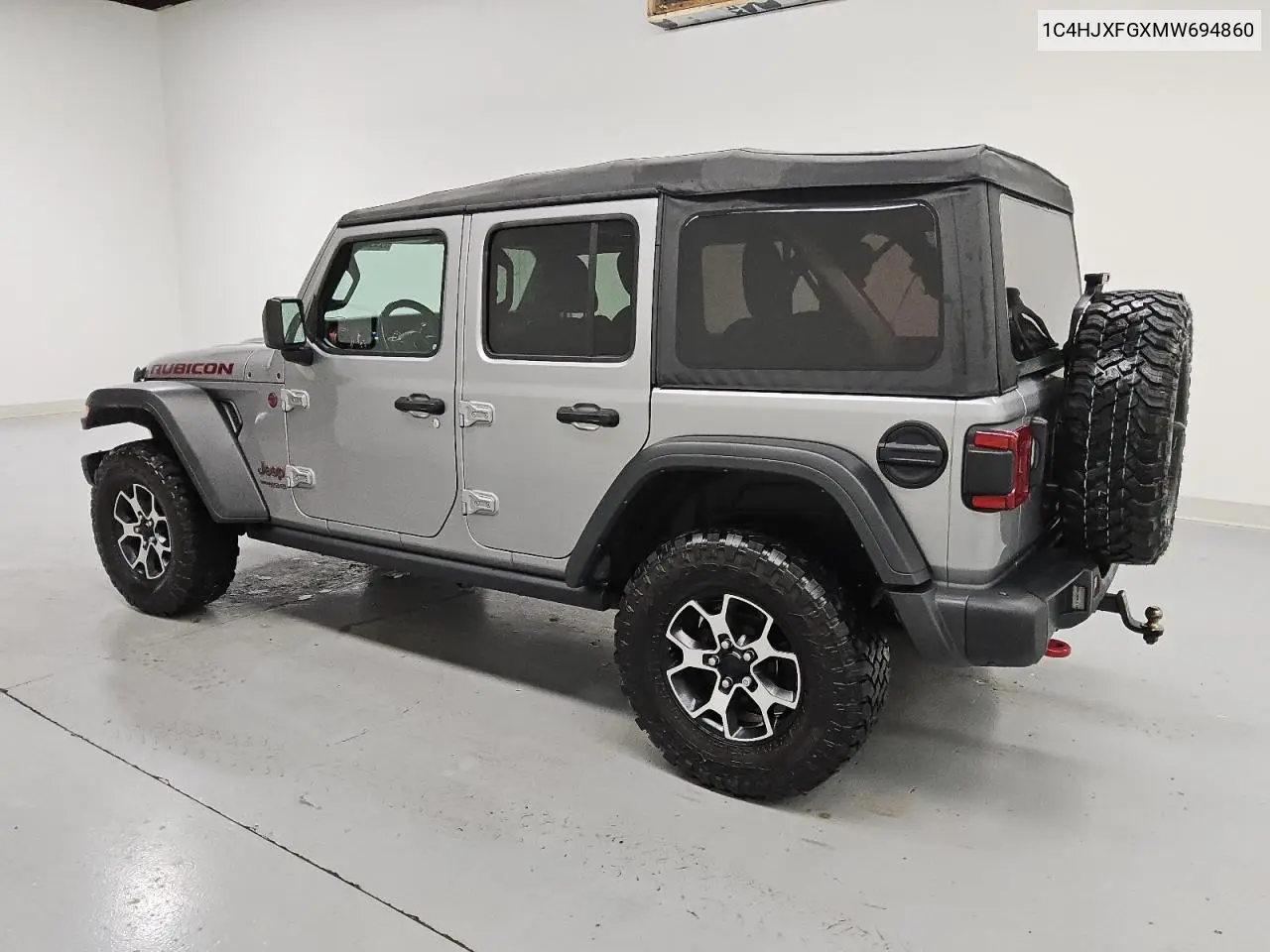 2021 Jeep Wrangler Unlimited Rubicon VIN: 1C4HJXFGXMW694860 Lot: 58929725