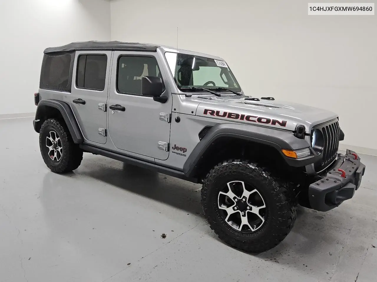 2021 Jeep Wrangler Unlimited Rubicon VIN: 1C4HJXFGXMW694860 Lot: 58929725