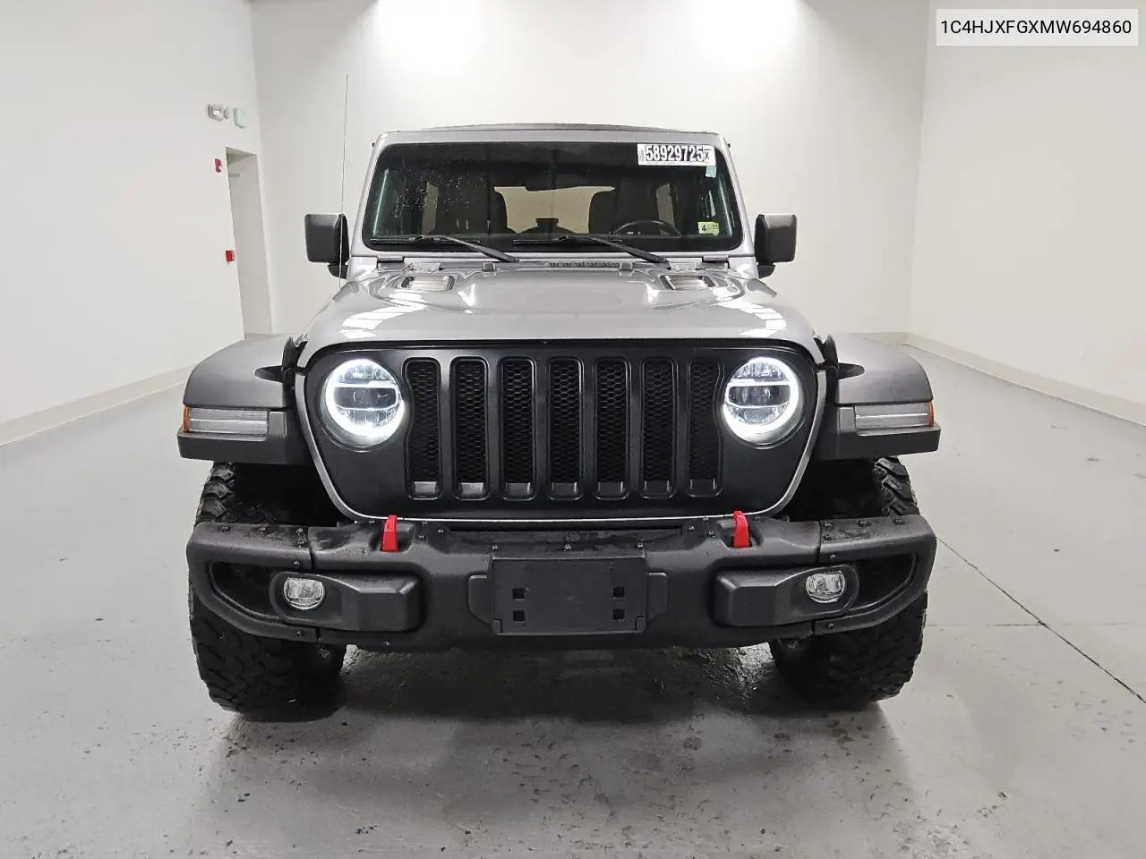 2021 Jeep Wrangler Unlimited Rubicon VIN: 1C4HJXFGXMW694860 Lot: 58929725