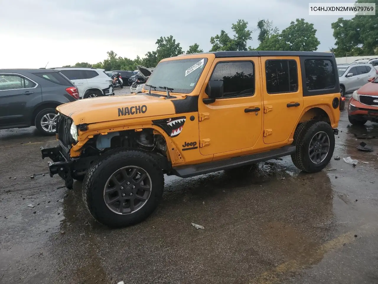 2021 Jeep Wrangler Unlimited Sport VIN: 1C4HJXDN2MW679769 Lot: 62221795
