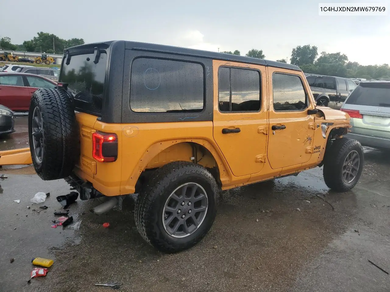 2021 Jeep Wrangler Unlimited Sport VIN: 1C4HJXDN2MW679769 Lot: 62221795