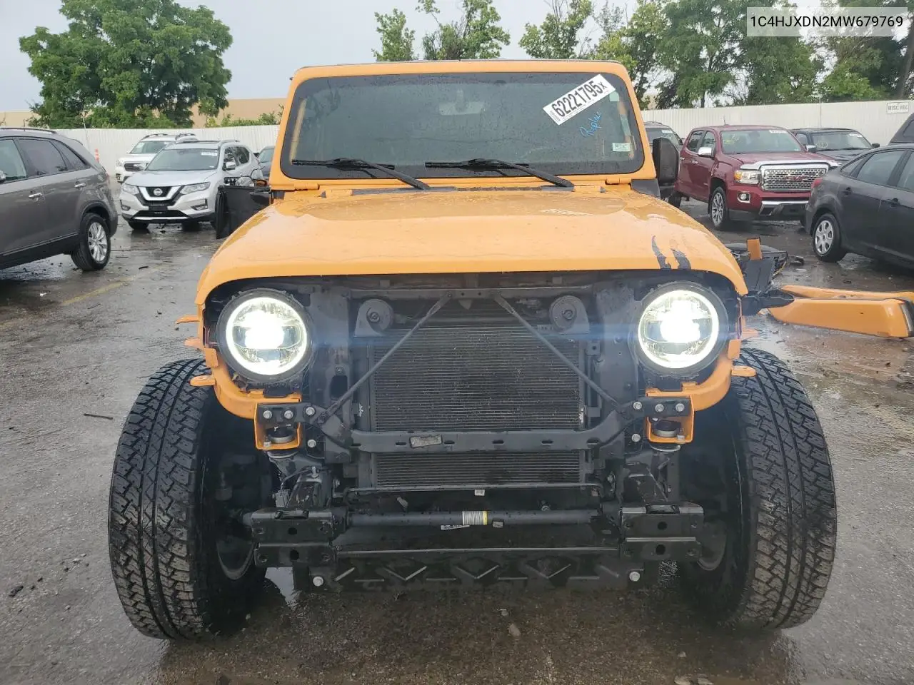 2021 Jeep Wrangler Unlimited Sport VIN: 1C4HJXDN2MW679769 Lot: 62221795