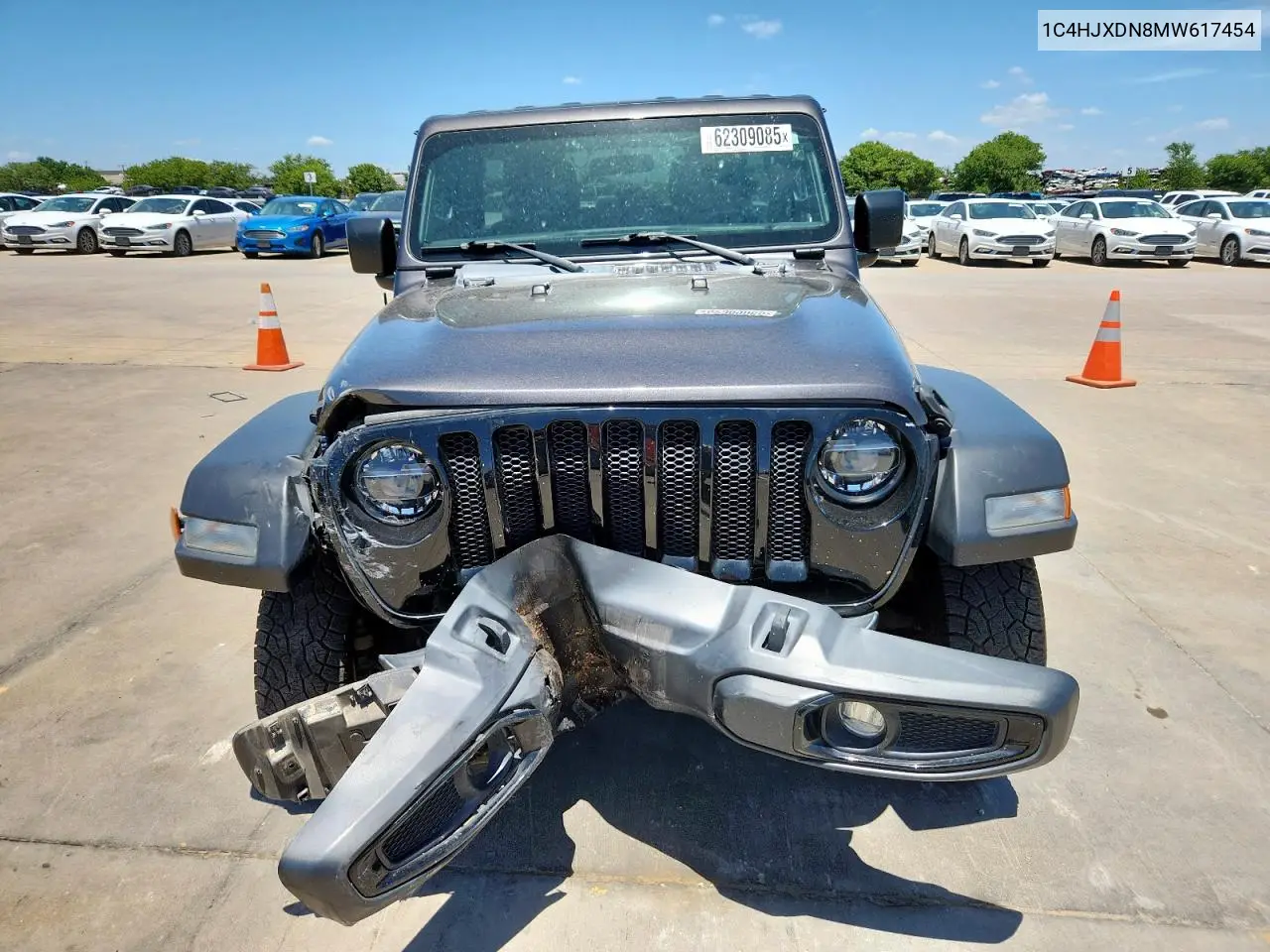2021 Jeep Wrangler Unlimited Sport VIN: 1C4HJXDN8MW617454 Lot: 62309085