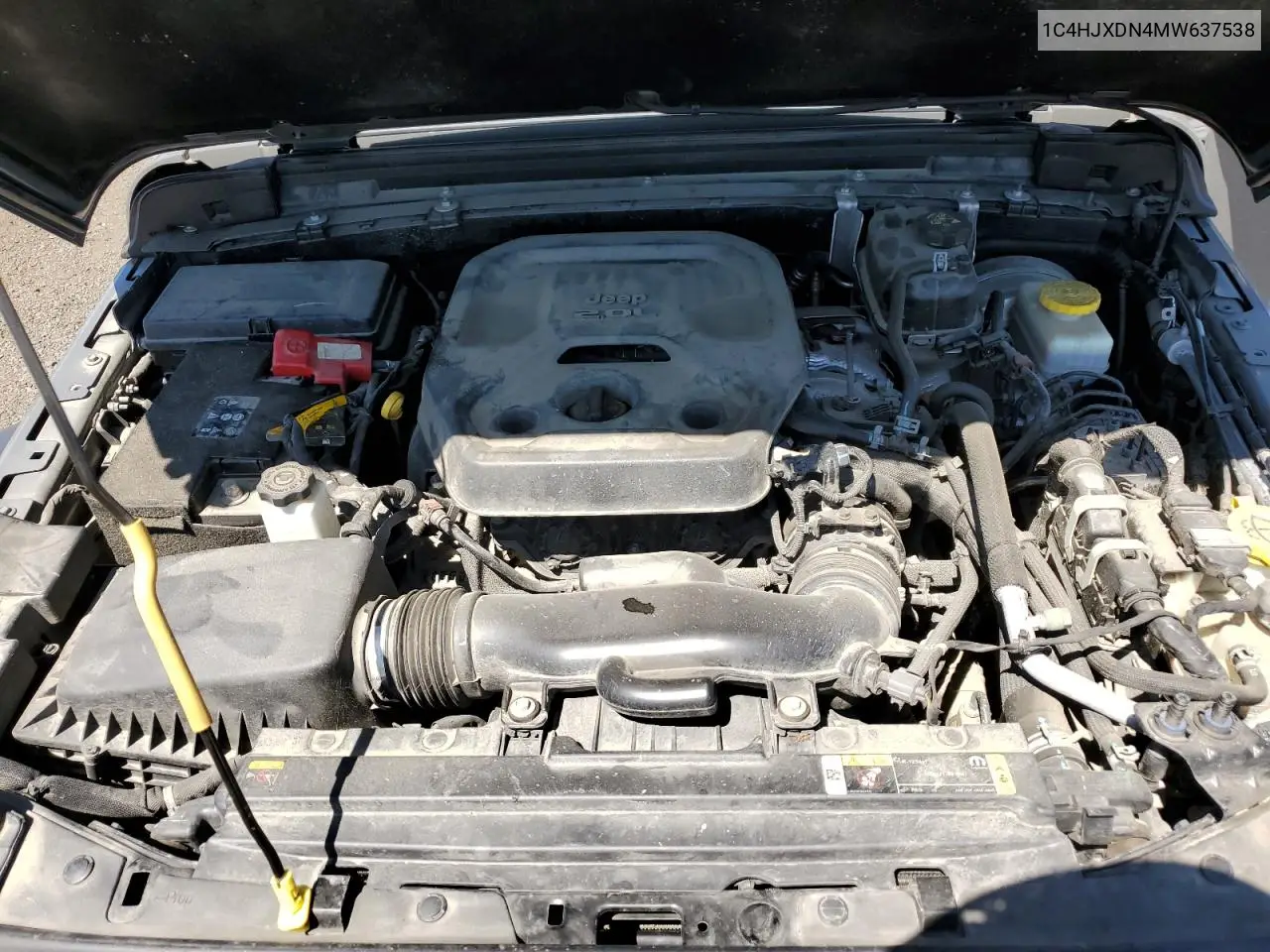 2021 Jeep Wrangler Unlimited Sport VIN: 1C4HJXDN4MW637538 Lot: 62377565