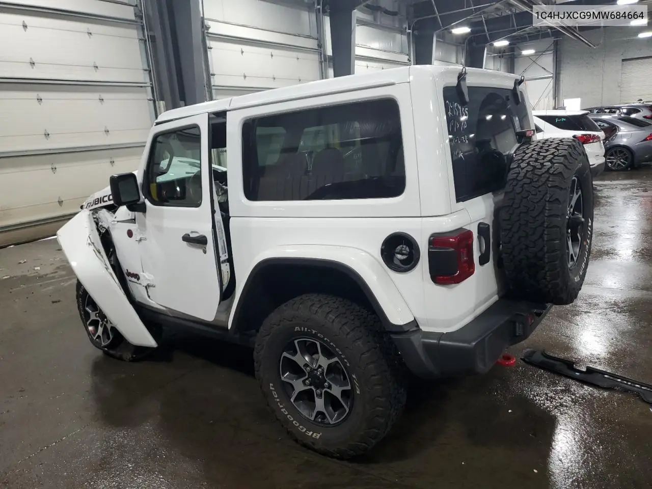 2021 Jeep Wrangler Rubicon VIN: 1C4HJXCG9MW684664 Lot: 64512905