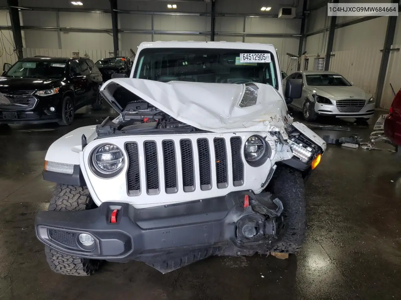 2021 Jeep Wrangler Rubicon VIN: 1C4HJXCG9MW684664 Lot: 64512905