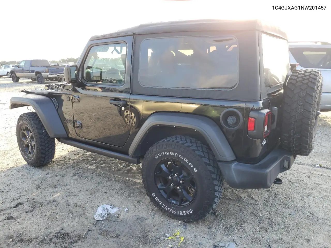 2022 Jeep Wrangler Sport VIN: 1C4GJXAG1NW201457 Lot: 60515735