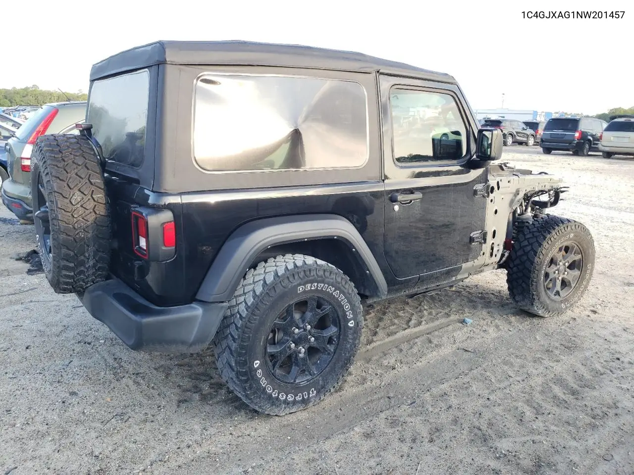 2022 Jeep Wrangler Sport VIN: 1C4GJXAG1NW201457 Lot: 60515735