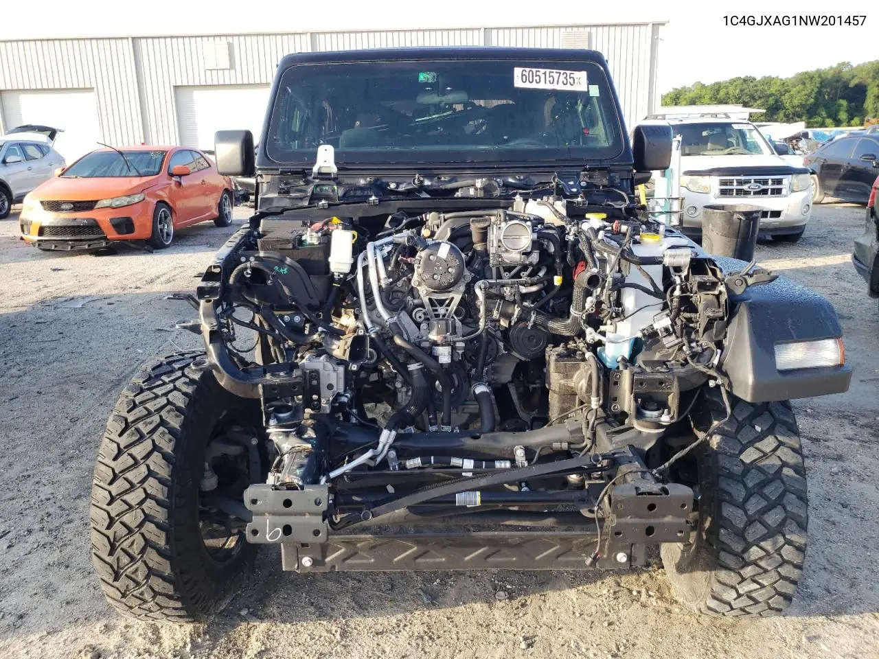 2022 Jeep Wrangler Sport VIN: 1C4GJXAG1NW201457 Lot: 60515735