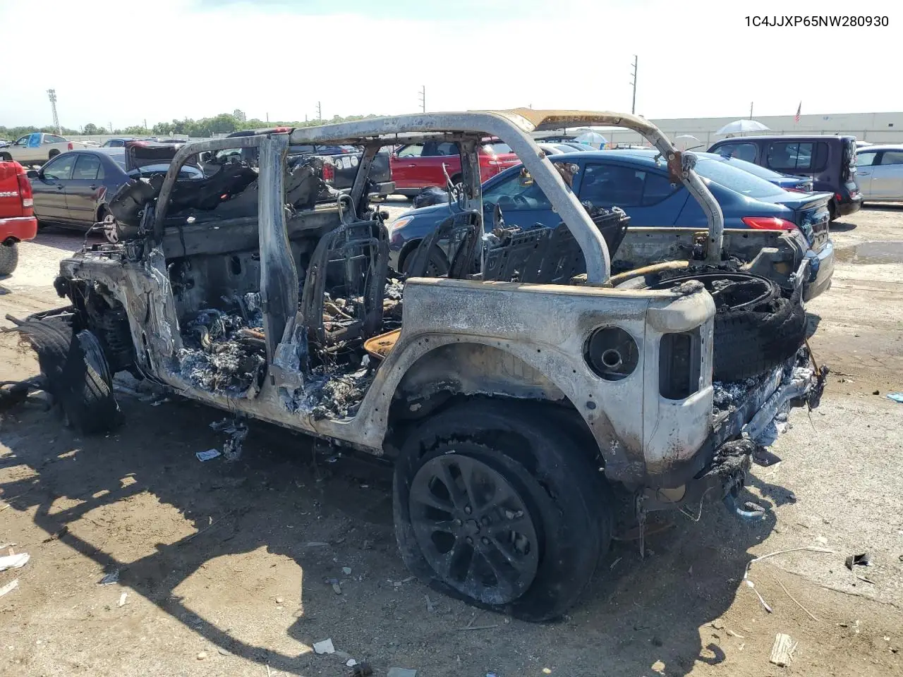 2022 Jeep Wrangler Unlimited Sahara 4Xe VIN: 1C4JJXP65NW280930 Lot: 61955025