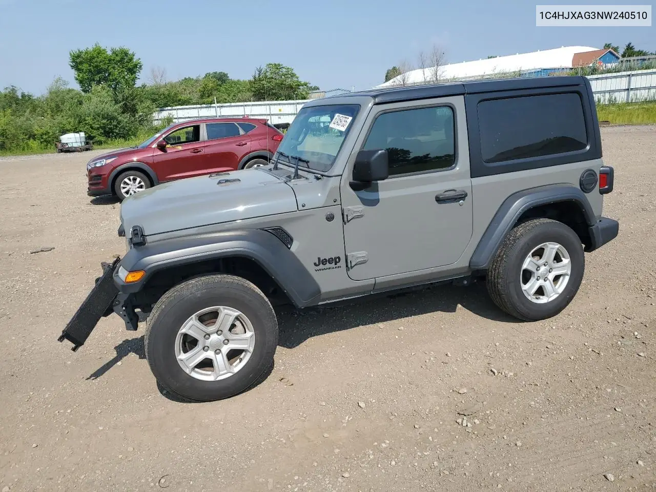 2022 Jeep Wrangler Sport VIN: 1C4HJXAG3NW240510 Lot: 62459755