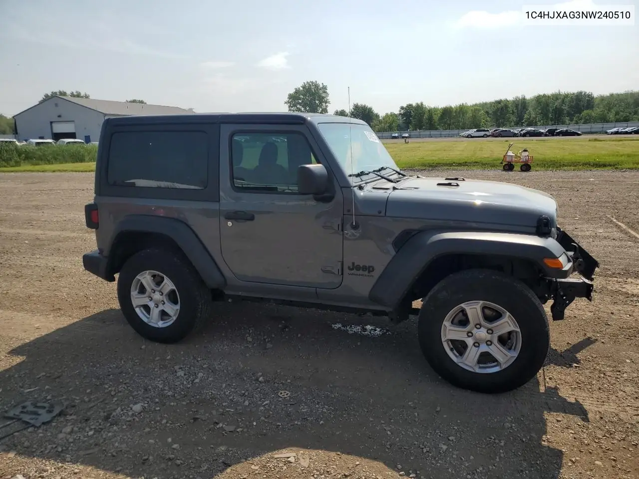 2022 Jeep Wrangler Sport VIN: 1C4HJXAG3NW240510 Lot: 62459755