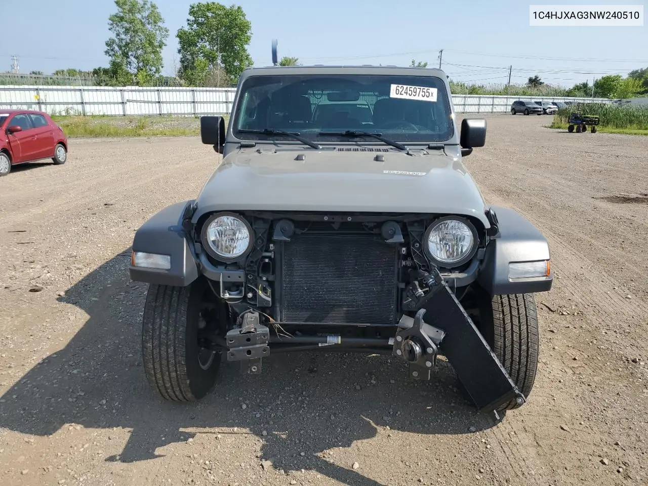 2022 Jeep Wrangler Sport VIN: 1C4HJXAG3NW240510 Lot: 62459755