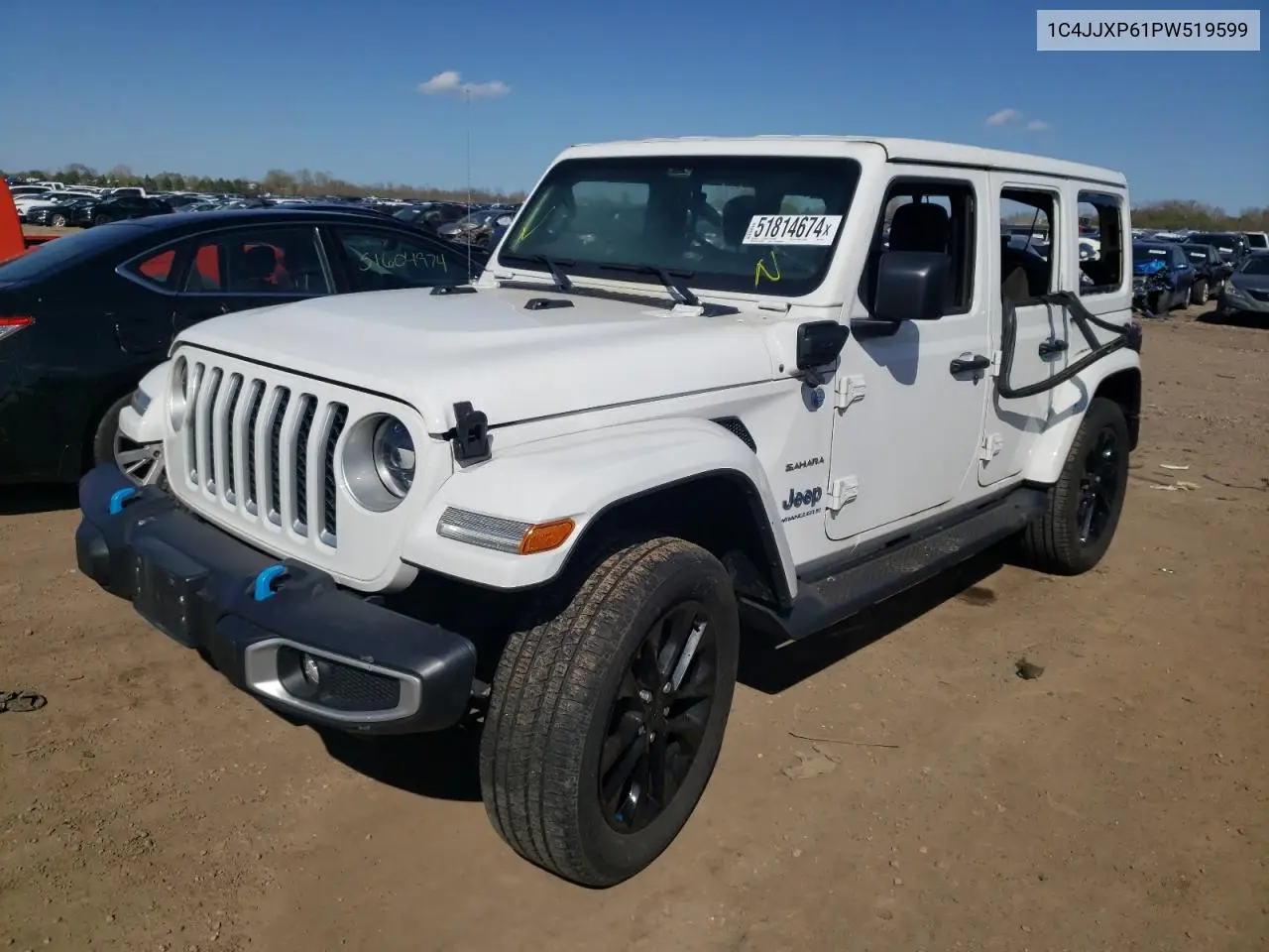 2023 Jeep Wrangler Sahara 4Xe VIN: 1C4JJXP61PW519599 Lot: 51814674
