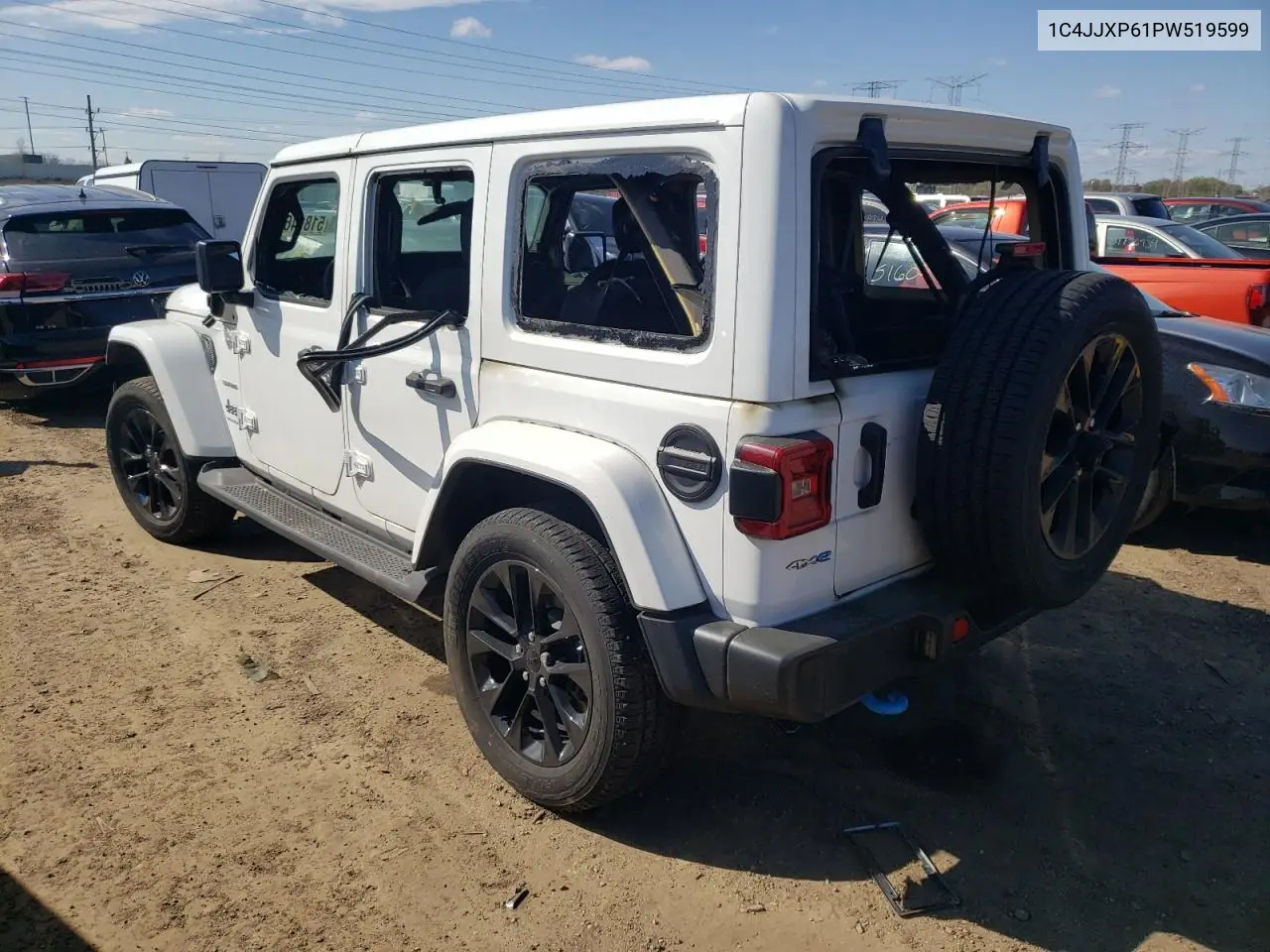 2023 Jeep Wrangler Sahara 4Xe VIN: 1C4JJXP61PW519599 Lot: 51814674