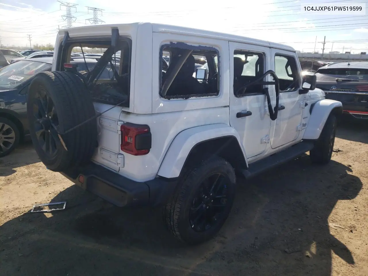 2023 Jeep Wrangler Sahara 4Xe VIN: 1C4JJXP61PW519599 Lot: 51814674