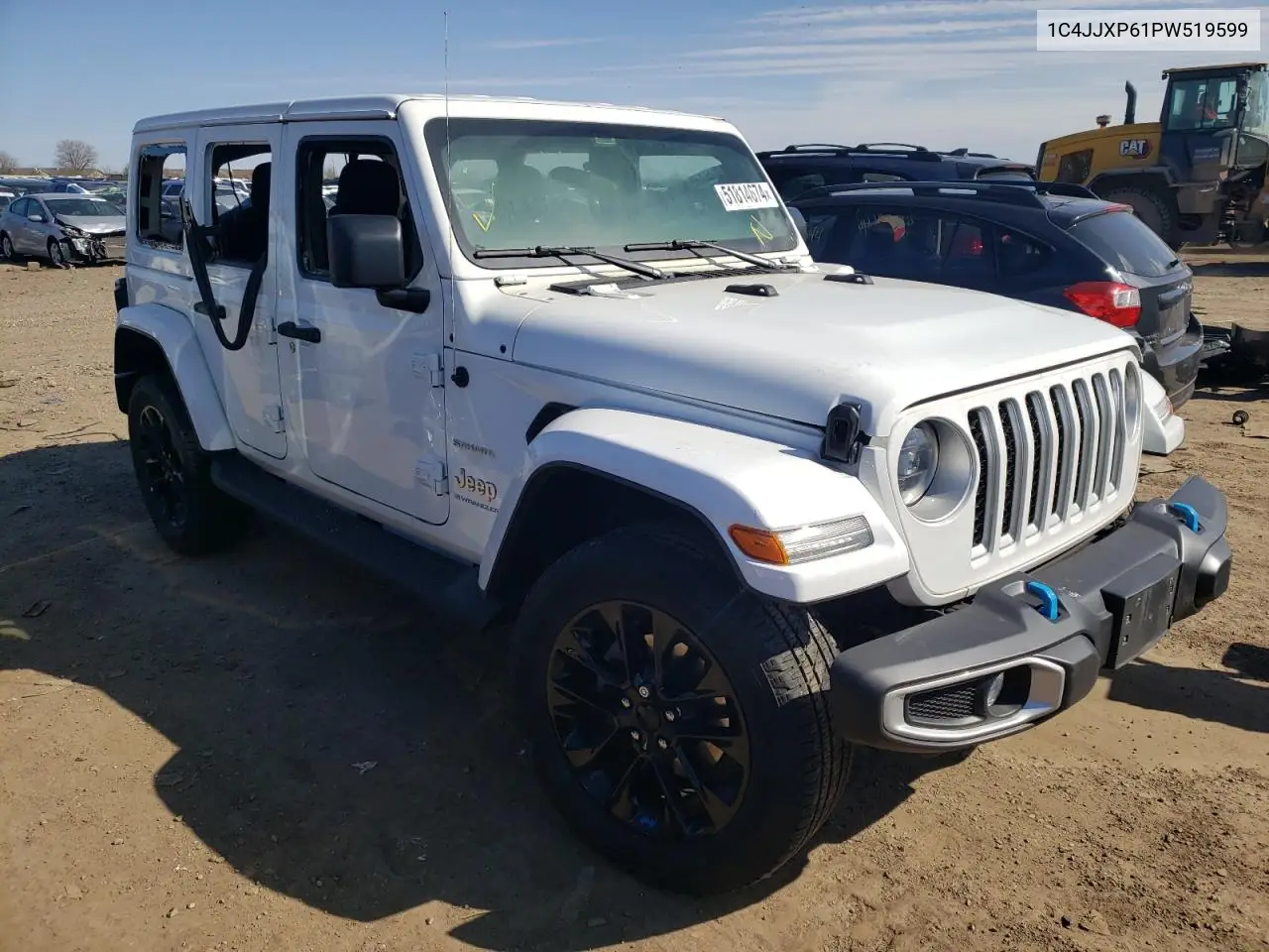 2023 Jeep Wrangler Sahara 4Xe VIN: 1C4JJXP61PW519599 Lot: 51814674