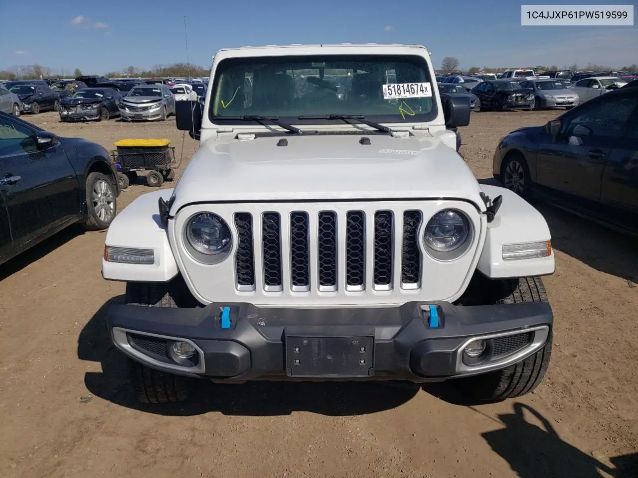 2023 Jeep Wrangler Sahara 4Xe VIN: 1C4JJXP61PW519599 Lot: 51814674