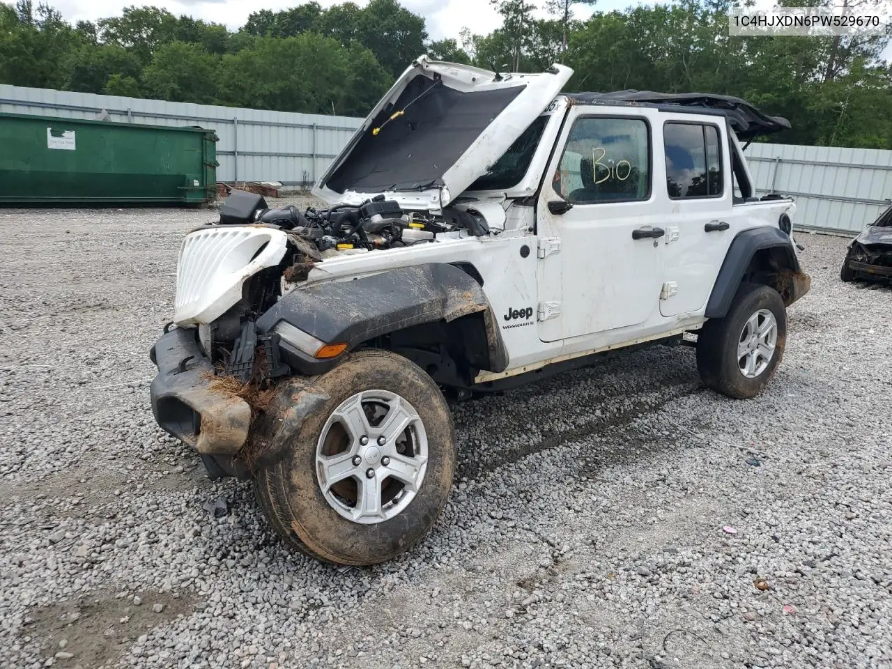 2023 Jeep Wrangler Sport VIN: 1C4HJXDN6PW529670 Lot: 59550535